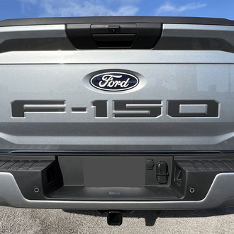 Eurosport Daytona® - "F-150" Matte Black Rear Bumper Lettering
