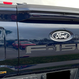 Eurosport Daytona® - "F-150" Matte Black Rear Bumper Lettering