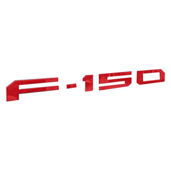 Eurosport Daytona® - "F-150" Red Rear Bumper Lettering
