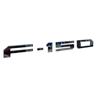 Eurosport Daytona® - "F-150" Ultra Chrome Rear Bumper Lettering