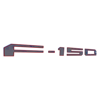 Eurosport Daytona® - "F-150" Charcoal Rear Bumper Lettering
