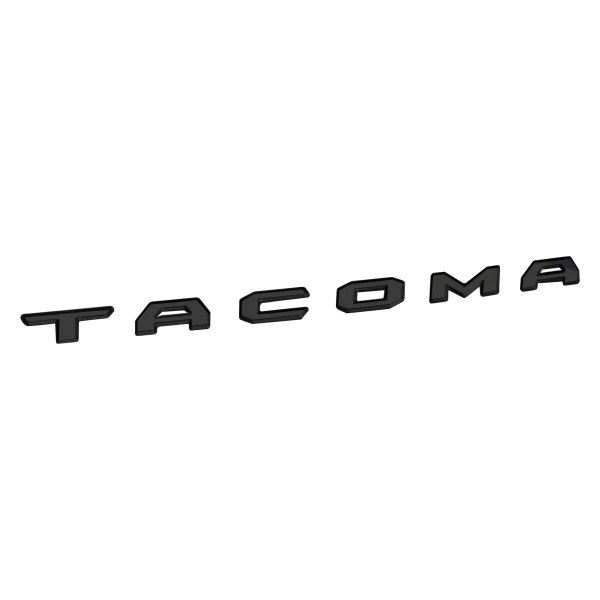 Eurosport Daytona® - "Tacoma" Black Tailgate Lettering