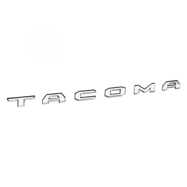Eurosport Daytona® - "Tacoma" Ultra Chrome Tailgate Lettering