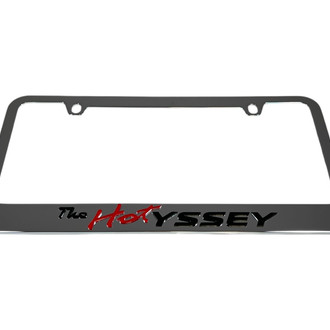Eurosport Daytona® - LSN Polished License Plate with The HOT-YSSEY Logo