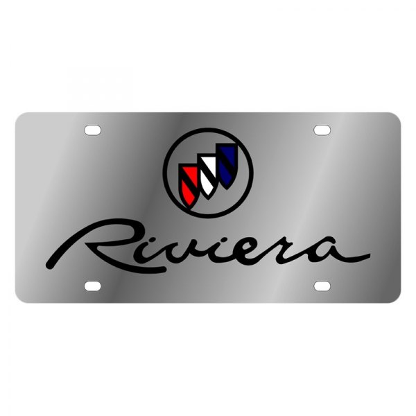 Eurosport Daytona® - GM License Plate with Riviera Logo and Buick Emblem
