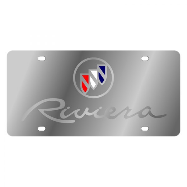 Eurosport Daytona® - GM License Plate with Riviera Logo and Buick Emblem