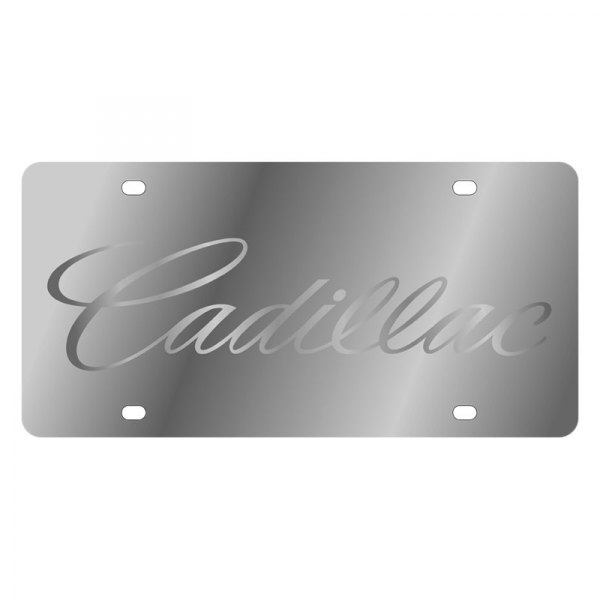 Eurosport Daytona® - GM License Plate with Script Cadillac Logo