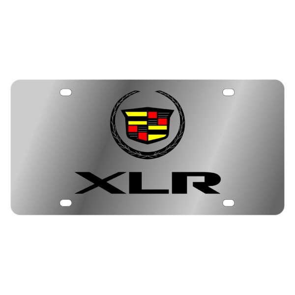 Eurosport Daytona® - GM License Plate with XLR Logo and Cadillac Emblem