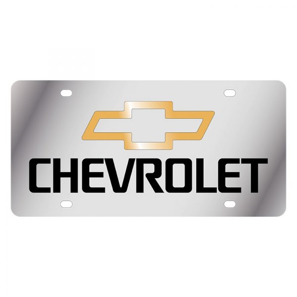 Eurosport Daytona® - GM License Plate with Chevrolet Logo and Emblem