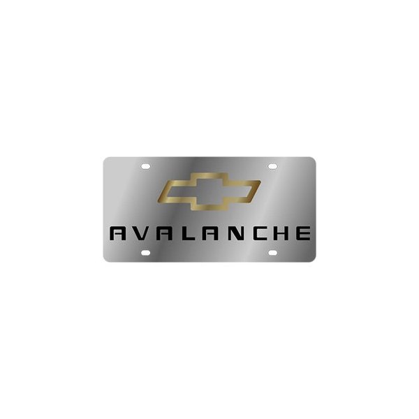 Eurosport Daytona® - GM License Plate with Avalanche New Logo and Chevrolet Emblem