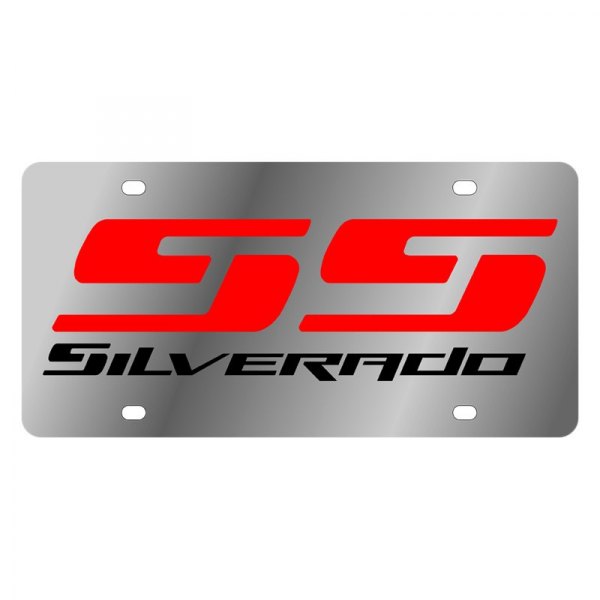 Eurosport Daytona® - GM License Plate with Silverado SS Logo