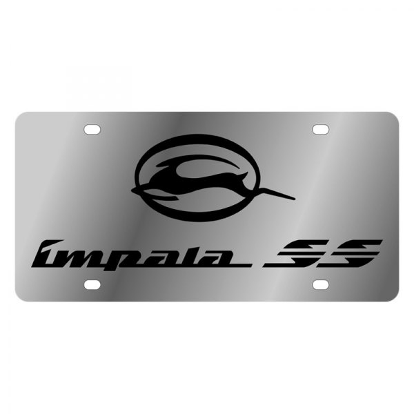 Eurosport Daytona® - GM License Plate with Impala SS Logo and Emblem