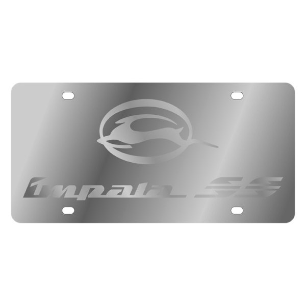 Eurosport Daytona® - GM License Plate with Impala SS Logo and Emblem