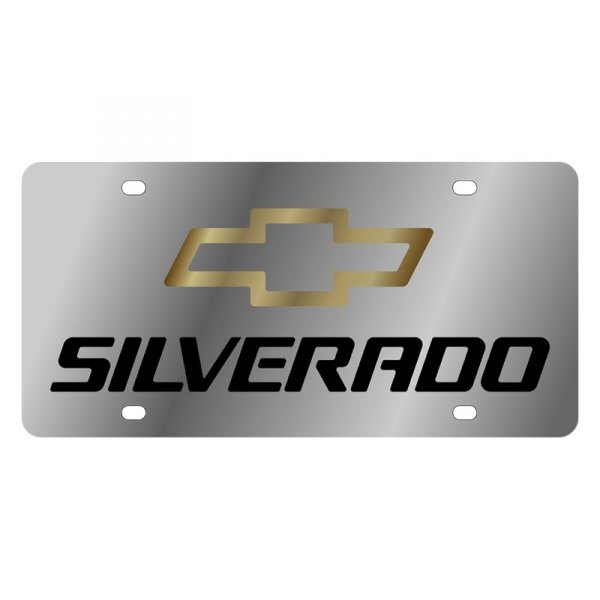 Eurosport Daytona® - GM License Plate with Silverado Logo