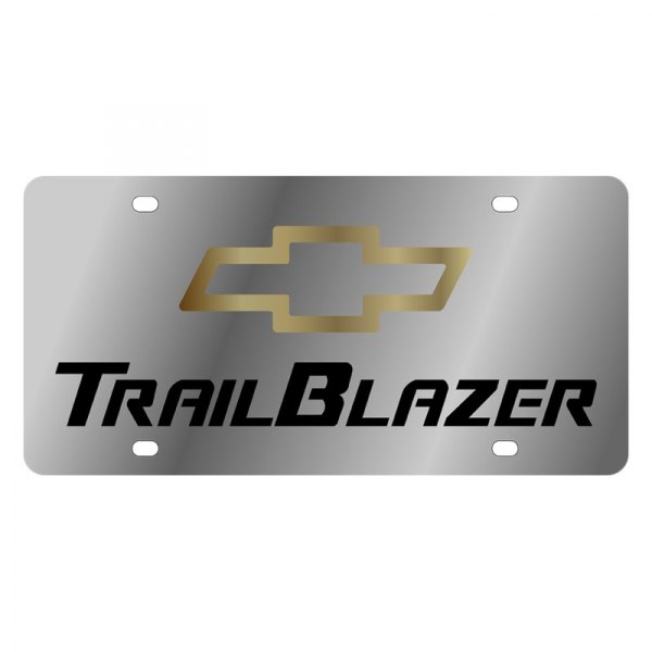 Eurosport Daytona® - GM License Plate with Trailblazer Logo and Chevrolet Emblem