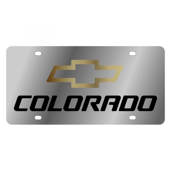 Eurosport Daytona® - GM License Plate with Colorado Logo and Chevrolet Emblem