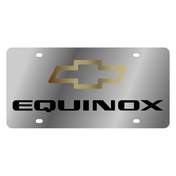 Eurosport Daytona® - GM License Plate with Equinox Logo and Chevrolet Emblem