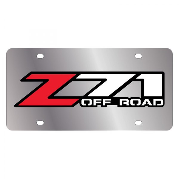 Eurosport Daytona® - GM License Plate with Style 1 Z71 Off Road Logo