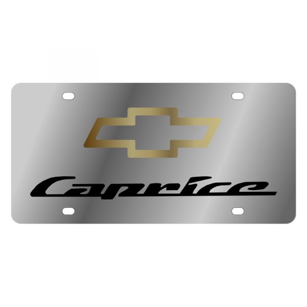 Eurosport Daytona® - GM License Plate with Caprice Logo and Chevrolet Emblem