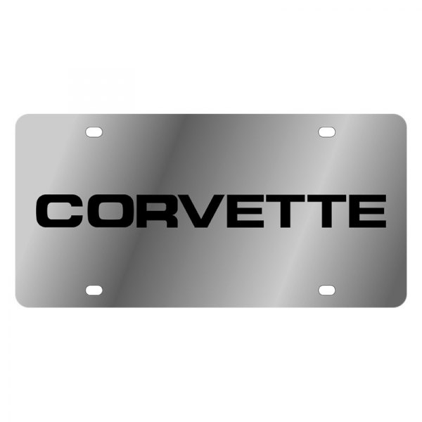 Eurosport Daytona® - GM License Plate with Corvette C4 Logo