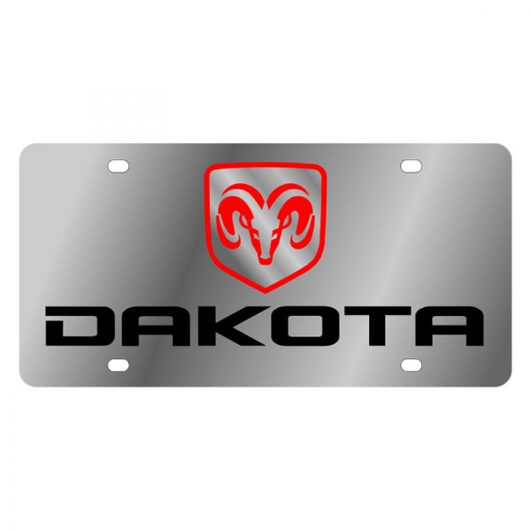 Eurosport Daytona® - MOPAR License Plate with Dakota Logo and Emblem