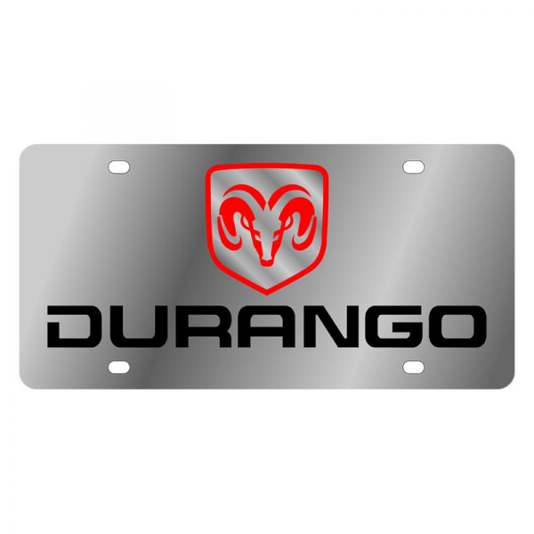 Eurosport Daytona® - MOPAR License Plate with Durango Logo and Emblem