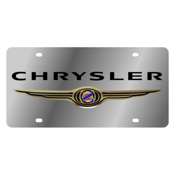 Eurosport Daytona® - MOPAR License Plate with Chrysler Logo and Emblem