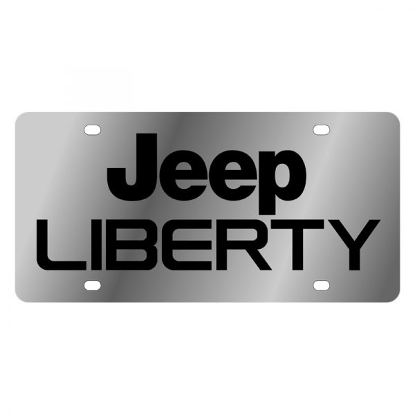 Eurosport Daytona® - MOPAR License Plate with Jeep Liberty Logo