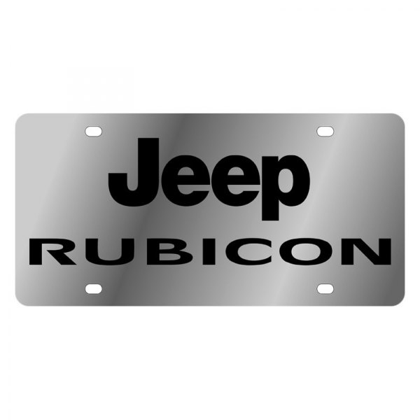 Eurosport Daytona® - MOPAR License Plate with Rubicon Logo