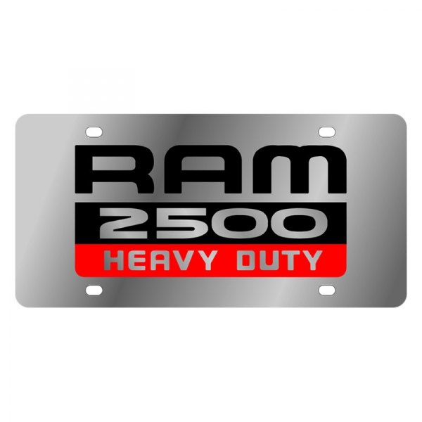 Eurosport Daytona® - MOPAR License Plate with Ram 2500 Heavy Duty Logo