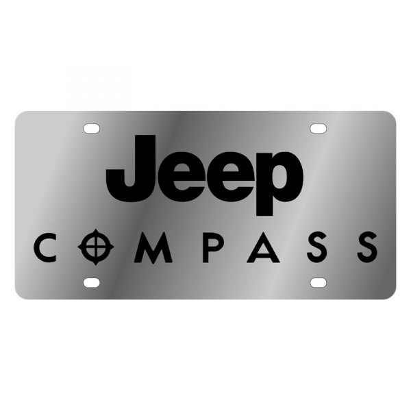 Eurosport Daytona® - MOPAR License Plate with Jeep Compass Logo