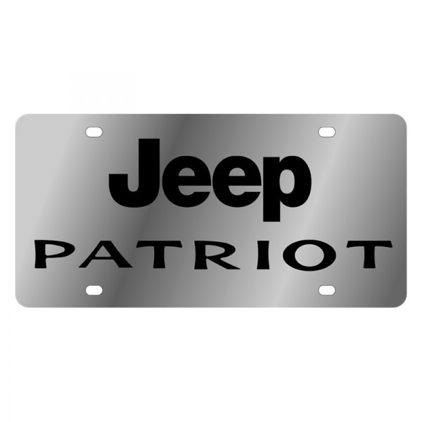 Eurosport Daytona® - MOPAR License Plate with Jeep Patriot Logo