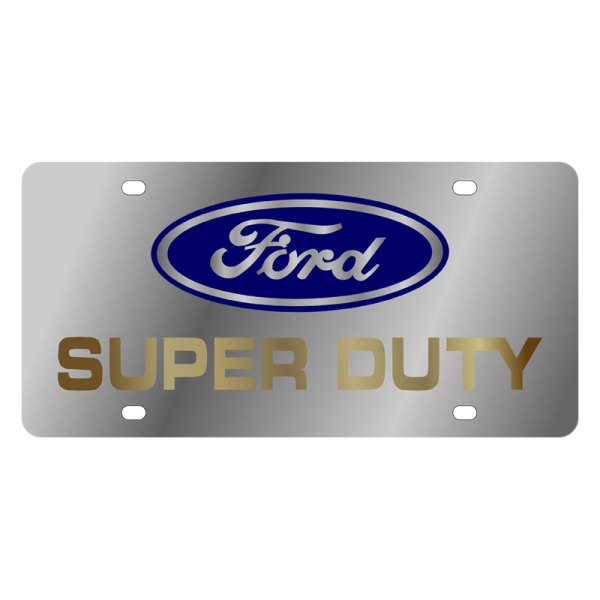 Eurosport Daytona® - Ford Motor Company License Plate with Super Duty Logo and Ford Emblem