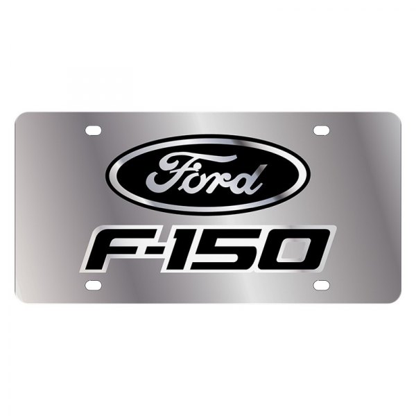 Eurosport Daytona® - Ford Motor Company License Plate with F-150 New Logo and Black Ford Emblem