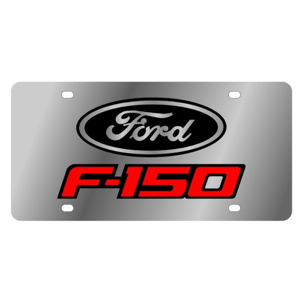 Eurosport Daytona® - Ford Motor Company License Plate with F-150 New Logo and Black Ford Emblem