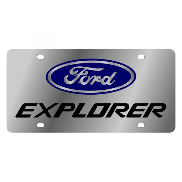 Eurosport Daytona® - Ford Motor Company License Plate with Explorer Logo and Ford Emblem
