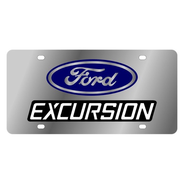 Eurosport Daytona® - Ford Motor Company License Plate with Excursion Logo and Ford Emblem