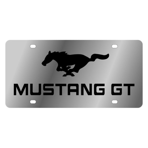 Eurosport Daytona® - Ford Motor Company License Plate with Mustang GT Logo and Emblem