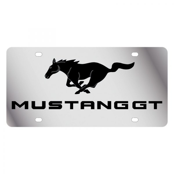 Eurosport Daytona® - Ford Motor Company License Plate with Mustang GT New Logo and Emblem