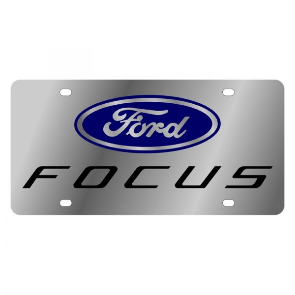 Eurosport Daytona® - Ford Motor Company License Plate with Style 1 Ford Focus Logo