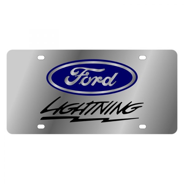 Eurosport Daytona® - Ford Motor Company License Plate with Lightning Logo and Ford Emblem
