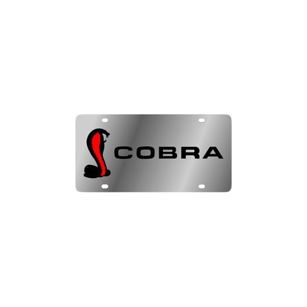 Eurosport Daytona® - Ford Motor Company License Plate with Cobra Logo and Emblem