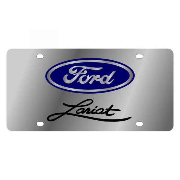 Eurosport Daytona® - Ford Motor Company License Plate with Lariat Logo and Ford Emblem