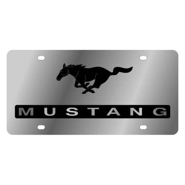 Eurosport Daytona® - Ford Motor Company License Plate with Mustang New Logo and Emblem