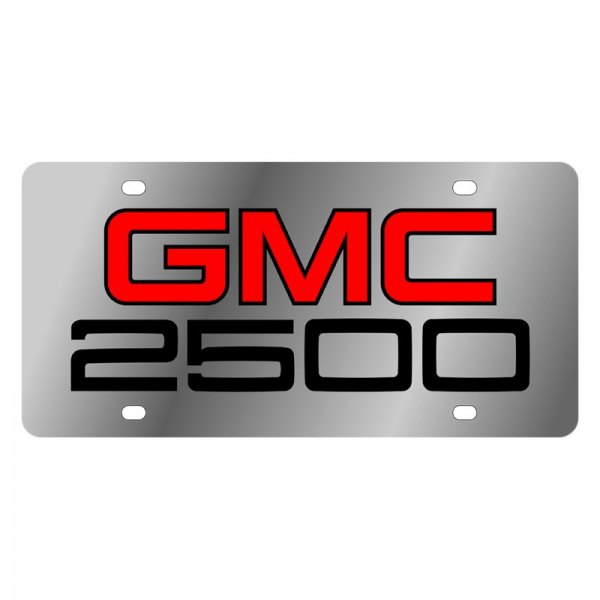 Eurosport Daytona® - GM License Plate with GMC 2500 Logo