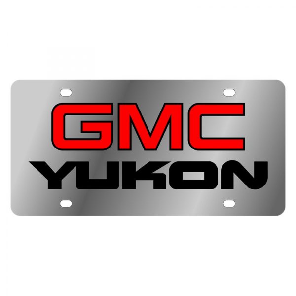 Eurosport Daytona® - GM License Plate with GMC Yukon Logo