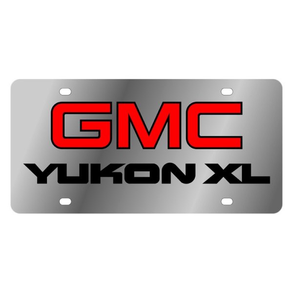 Eurosport Daytona® - GM License Plate with GMC Yukon XL Logo