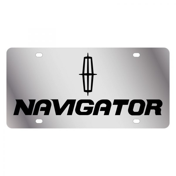 Eurosport Daytona® - Ford Motor Company License Plate with Navigator Logo and Lincoln Emblem