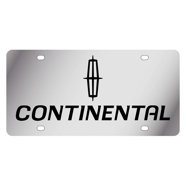 Eurosport Daytona® - Ford Motor Company License Plate with Continental Logo and Lincoln Emblem