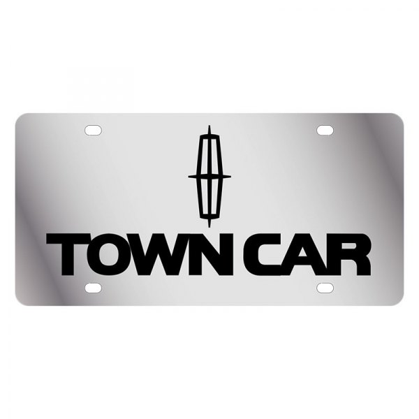 Eurosport Daytona® - Ford Motor Company License Plate with Town Car Logo and Lincoln Emblem